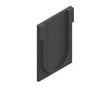 Заглушка торцевая полимербетонная для блока монолитного начального 67519-5Н - Стандартпарк, рис. 4