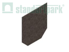 Заглушка торцевая стальная для лотка водоотводного бетонного 6171-6Б-D1