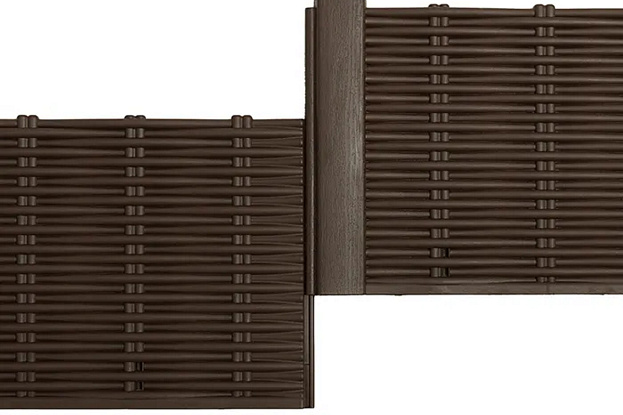 Садовое ограждение «Лоза» (цвет коричневый), рис. 4