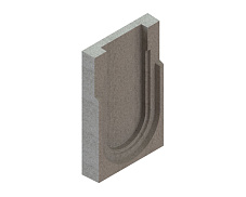 Торцевая заглушка полимербетонная для блока монолитного конечная 67019-5К - Стандартпарк, рис. 3