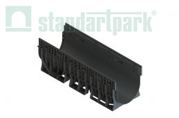 Лоток водоотводный пластиковый PolyMax Basic DN300 h360 - Стандартпарк, рис. 1