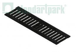 Решетка водоприемная Basic DN100 чугунная щелевая кл. С250 - Стандартпарк1