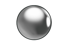 Зеркало для помещений круглое на шарнирном креплении, рис. 2