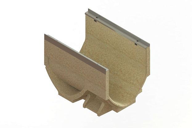 Лоток водоотводный CompoMax Drive DN300 H210-H510 V-образный полуметровый с каскадом, рис. 4