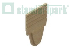 Заглушка торцевая полимербетонная для лотка водоотводного полимербетонного 6701V-6D1