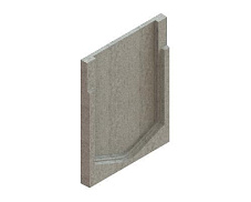 Заглушка торцевая полимербетонная для блока монолитного конечная 67719-5К - Стандартпарк, рис. 3