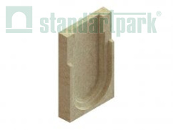 Заглушка блока монолитного водоотводного конечная 67819-К - Стандартпарк, рис. 1