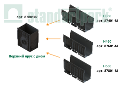 Купить Пескоуловитель PolyMax Basic DN300 Н615 по выгодной цене Пескоуловитель PolyMax Basic DN300 Н615 - Стандартпарк, рис. 4
