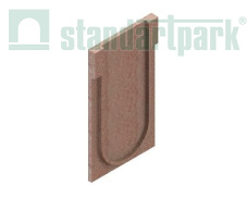 Заглушка торцевая полимербетонная для блока монолитного начальная 67519-Н - Стандартпарк, рис. 3