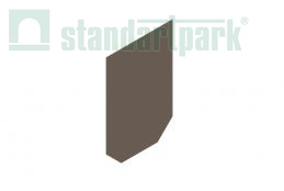 Заглушка торцевая стальная для лотка водоотводного бетонного BetoMax DN300 Plus - Стандартпарк1