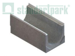 Лоток водоотводный BetoMax DN400 H46 бетонный кл. E,F 4850 - Стандартпарк1