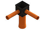 Дождеприемник PolyMax Basic пластиковый 300х300 h300