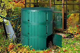 Стандартпарк предлагает Компостер садовый "Бочка" 950л, рис. 4