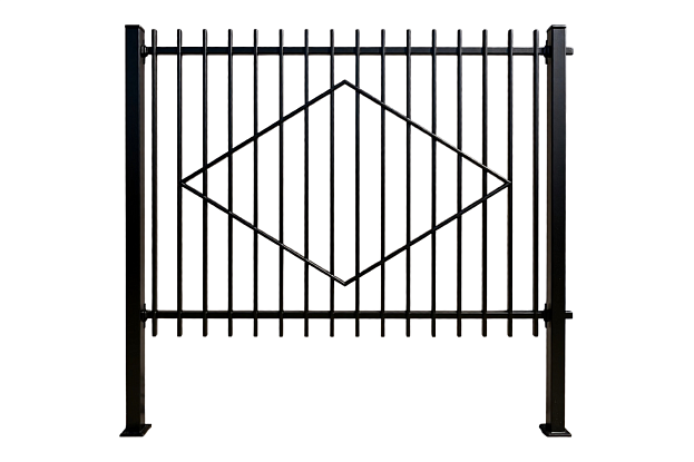 Забор сварной Стандартпарк SP-04 (Тип 4), рис. 1