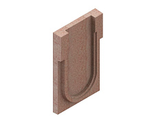 Торцевая заглушка полимербетонная для блока монолитного начальная 67019-5Н - Стандартпарк, рис. 2