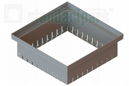 Купить Дождеприемник для плоских кровель Steel Lite 290х290 по выгодной цене Дождеприемник для плоских кровель Steel Lite 290х2901
