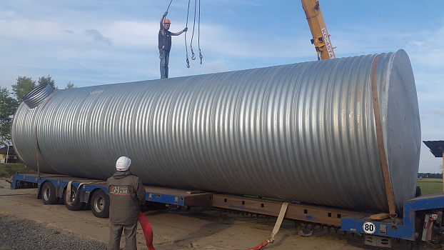 Емкости стальные спиральновитые оцинкованные, рис. 7