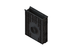 Пескоуловитель сборный пластиковый PolyMax Basic DN100 h616 высокий борт Пескоуловитель сборный пластиковый PolyMax Basic DN100 h616 высокий борт - Стандартпарк