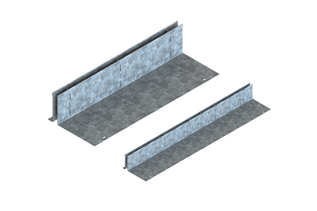 Щелевая насадка Slim Drain серии Basic L-образная DN150 кл. А15 - Standartparkчспмчв, рис. 1