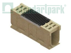 Блок монолитный CompoMax ревизионный к ПУ с решёткой щелевой чугунной ВЧ DN200 h41 кл.Е (комплект) 0759558 - Стандартпарк1