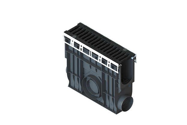 Пескоуловитель PolyMax Drive h416 с решеткой из высокопрочного чугуна кл.D (к-т), рис. 2