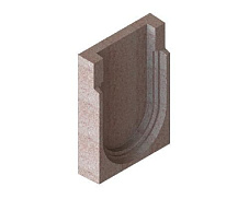 Заглушка блока монолитного водоотводного конечная 67819-К - Стандартпарк, рис. 2