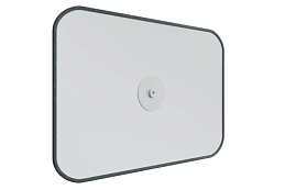 Зеркало для помещений прямоугольное на гибком кронштейне, рис. 4