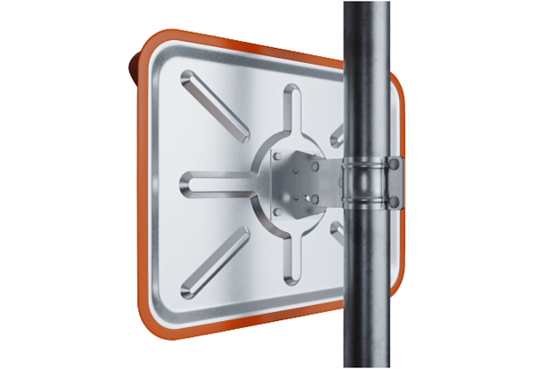 Зеркало сферическое прямоугольное с козырьком, рис. 4