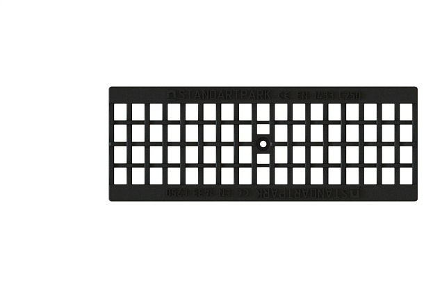 Решетка водоприемная Basic ячеистая чугунная кл. С250, рис. 2