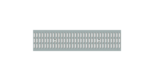 Решетка штампованная Basic DN200 оцинкованная кл. А15, рис. 2