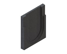 Заглушка торцевая полимербетонная для блока монолитного конечная 67519-4К - Стандартпарк, рис. 4