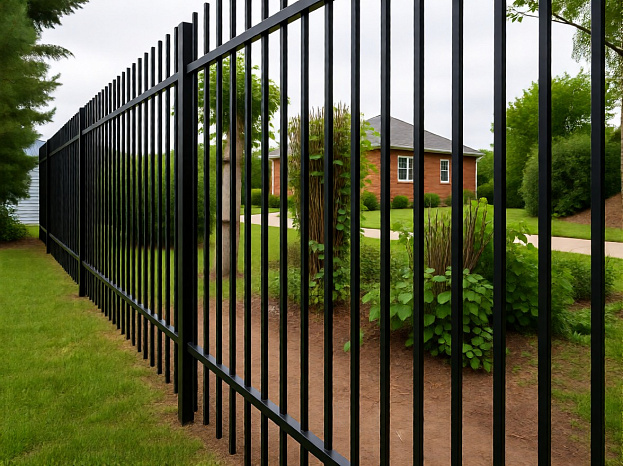 Столб сварного ограждения, рис. 4