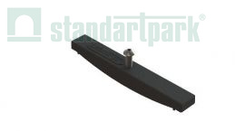 Крепеж пластиковый с круглым винтом 50 мм к лотку водоотводному пластиковому Basic DN200 - Стандартпарк1