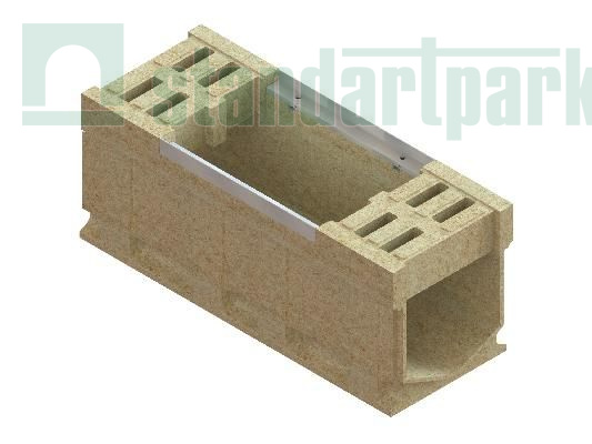 Блок монолитный водоотводной CompoMax ревизионный DN300 кл. D400 H410 - Standartparkчспмчв, рис. 1