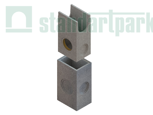 Пескоуловитель BetoMax Drive DN300 бетонный секционный - Standartparkчспмчв, рис. 1