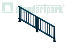 Купить Ограждение перильное ОП-300.009.110-СП-2М стеклопластиковое мостовое по выгодной цене Ограждение перильное ОП-300.009.110-СП-2М стеклопластиковое мостовое, рис. 2