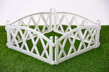Садовое ограждение «Арка» (цвет белый)
