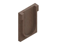 Заглушка блока монолитного водоотводного начальная 67819-H - Стандартпарк, рис. 2