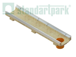 Лоток водоотводный CompoMax Drive полимербетонный усиленный H100 кл.С,D,Е, рис. 2