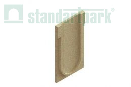 Заглушка торцевая полимербетонная для блока монолитного начальная 67519-Н - Стандартпарк, рис. 1