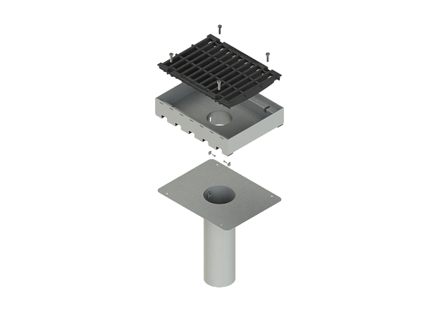 Трапы SteelMax DN300, рис. 2