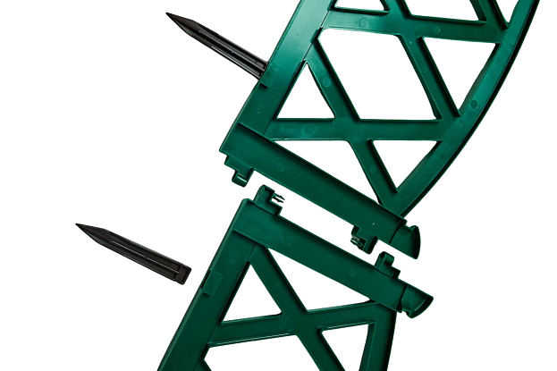 Садовое ограждение «Арка» (цвет зеленый), рис. 4