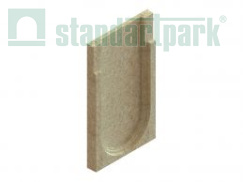 Заглушка торцевая полимербетонная для блока монолитного конечная 67519-К - Стандартпарк, рис. 1