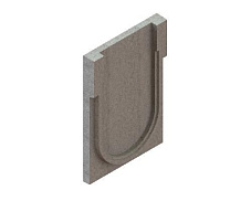 Заглушка торцевая полимербетонная для блока монолитного начальная 67219-5Н - Стандартпарк, рис. 3