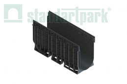 Лоток водоотводный пластиковый PolyMax Basic DN300 h560 - Стандартпарк, рис. 1