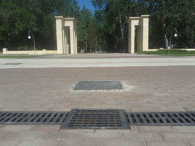 Линейный водоотвод Парк Динамо г. Воронеж