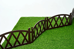 Стандартпарк предлагает Садовое ограждение «Арка» (цвет коричневый), рис. 3