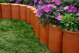 Стандартпарк предлагает Декоративное ограждение «Садовый конструктор» (цвет терракот), рис. 2