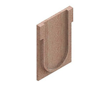 Заглушка торцевая полимербетонная для блока монолитного начального 67519-5Н - Стандартпарк, рис. 2