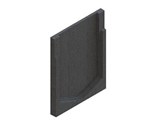 Заглушка торцевая полимербетонная для блока монолитного конечная 67719-5К - Стандартпарк, рис. 4